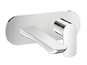 Настенный однорычажный смеситель для раковины без слива