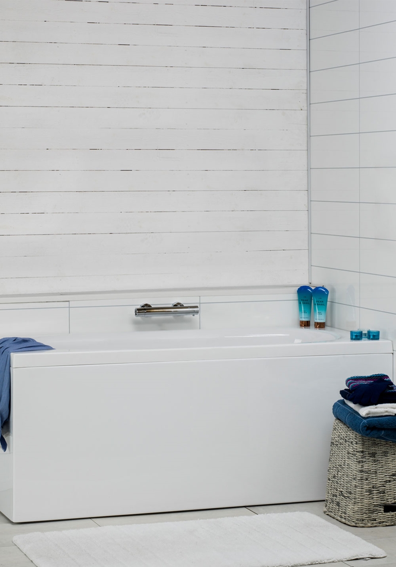 150 Ванна Cubic 150 Левая Noro  Белый 