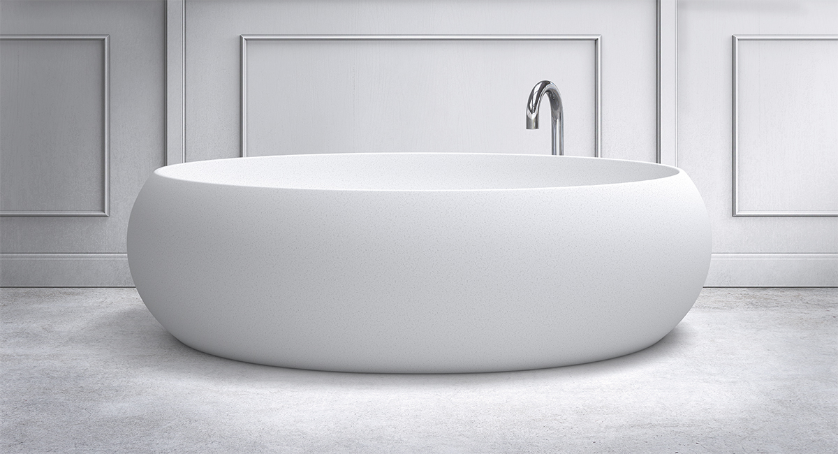 Ванна из искусственного мрамора  lotus Apaiser 5558