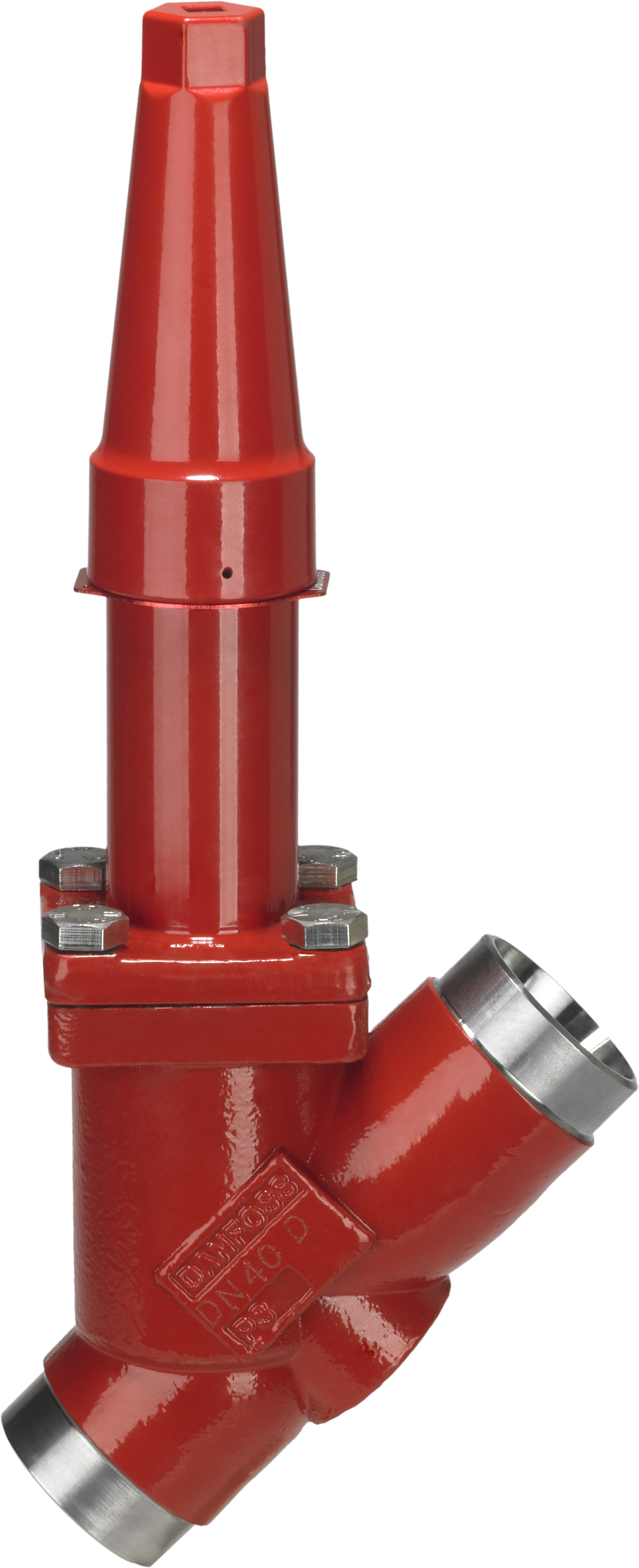 Danfoss SVA-L — запорные клапаны с удлиненным штоком SVA-L 15 A ANG CAP Запорный клапан 148B5261  - Вид №4