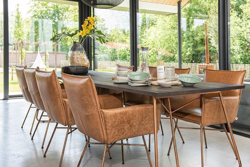 Jess Прямоугольный деревянный обеденный стол Charles sun-id-1392684 - Вид №8