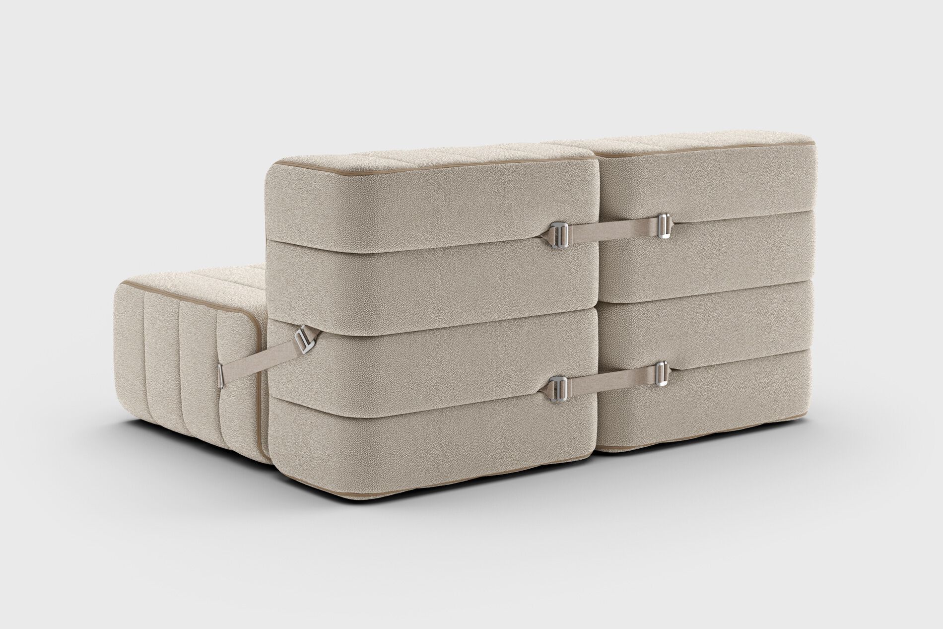 2-местный модульный тканевый диван AMBIVALENZ Curt ARCH-00047021 - Вид №44