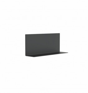 FROST Полка 4025 25x15x60cм » чёрная Алюминий Черный U4025-B