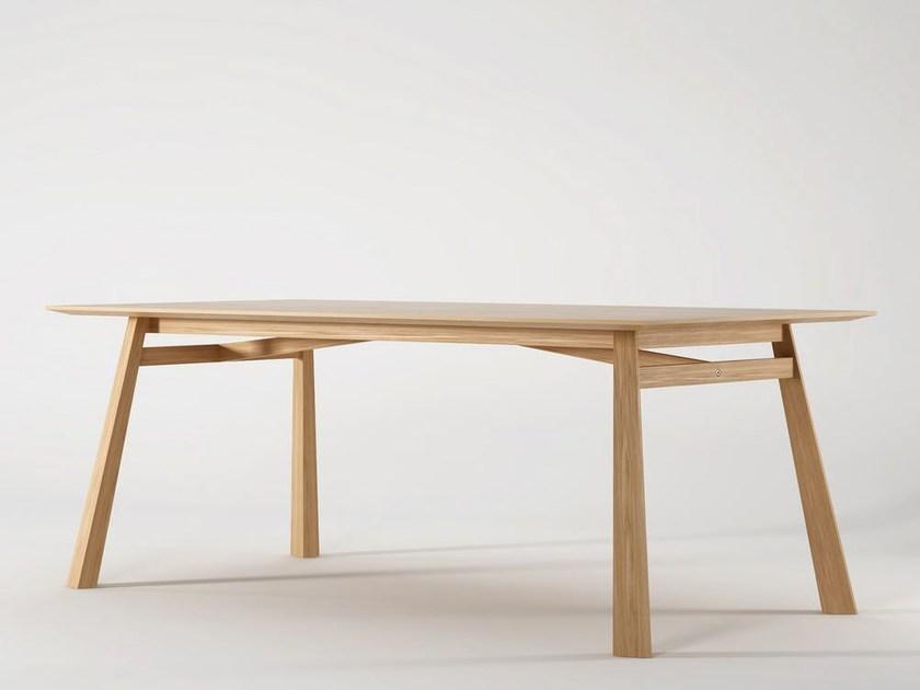 KARPENTER Прямоугольный деревянный обеденный стол Carpenter sun-id-1407691 - Вид №4