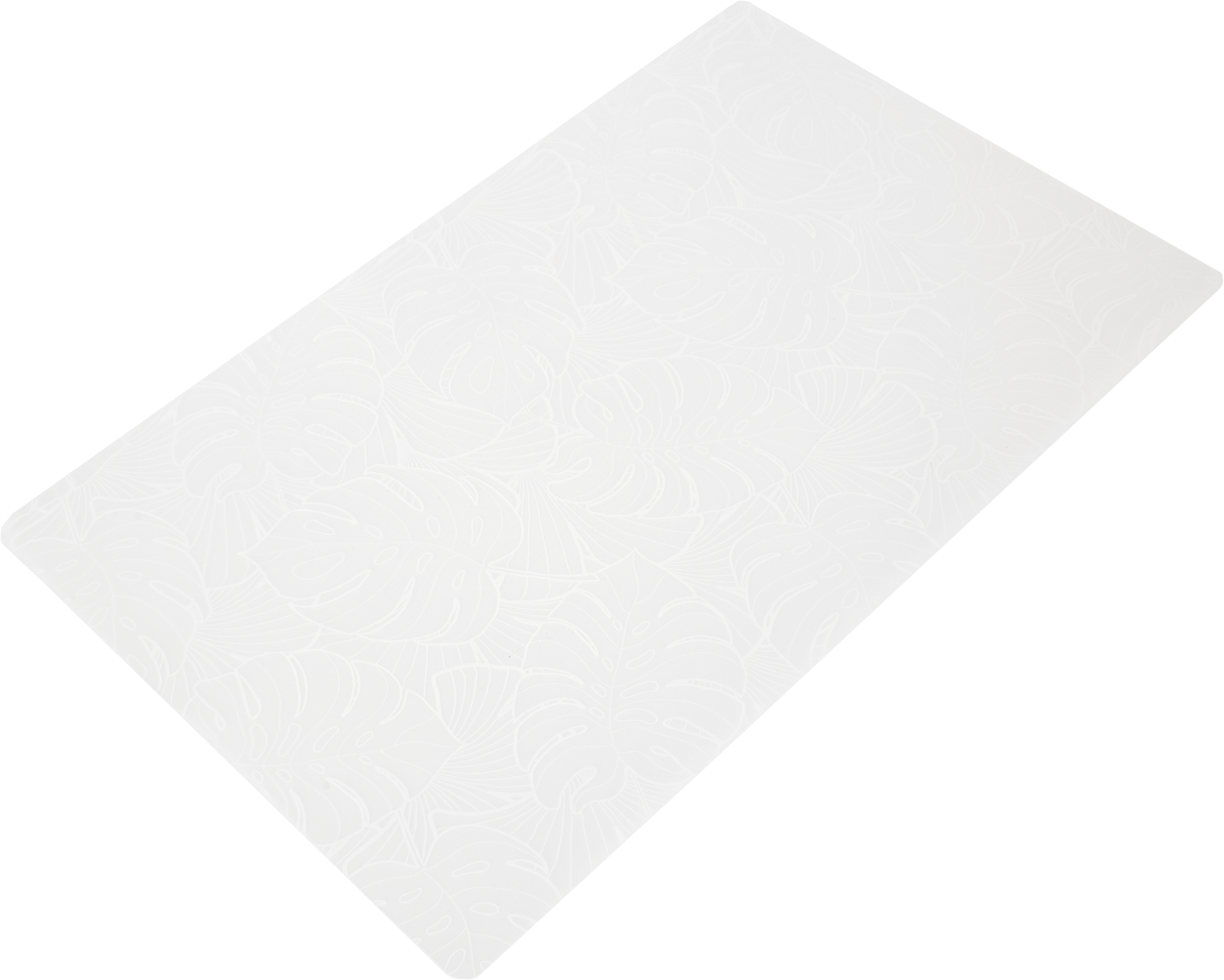 89188865 Салфетка сервировочная Бланка 26x41 см прямоугольная ПВХ цвет прозрачный STLM-0079599 Santreyd