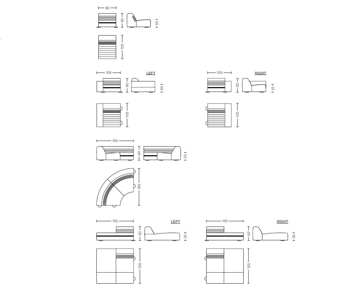Кожаный диван GIOPAGANI VICIOUS ARCH-00028029 - Вид №4