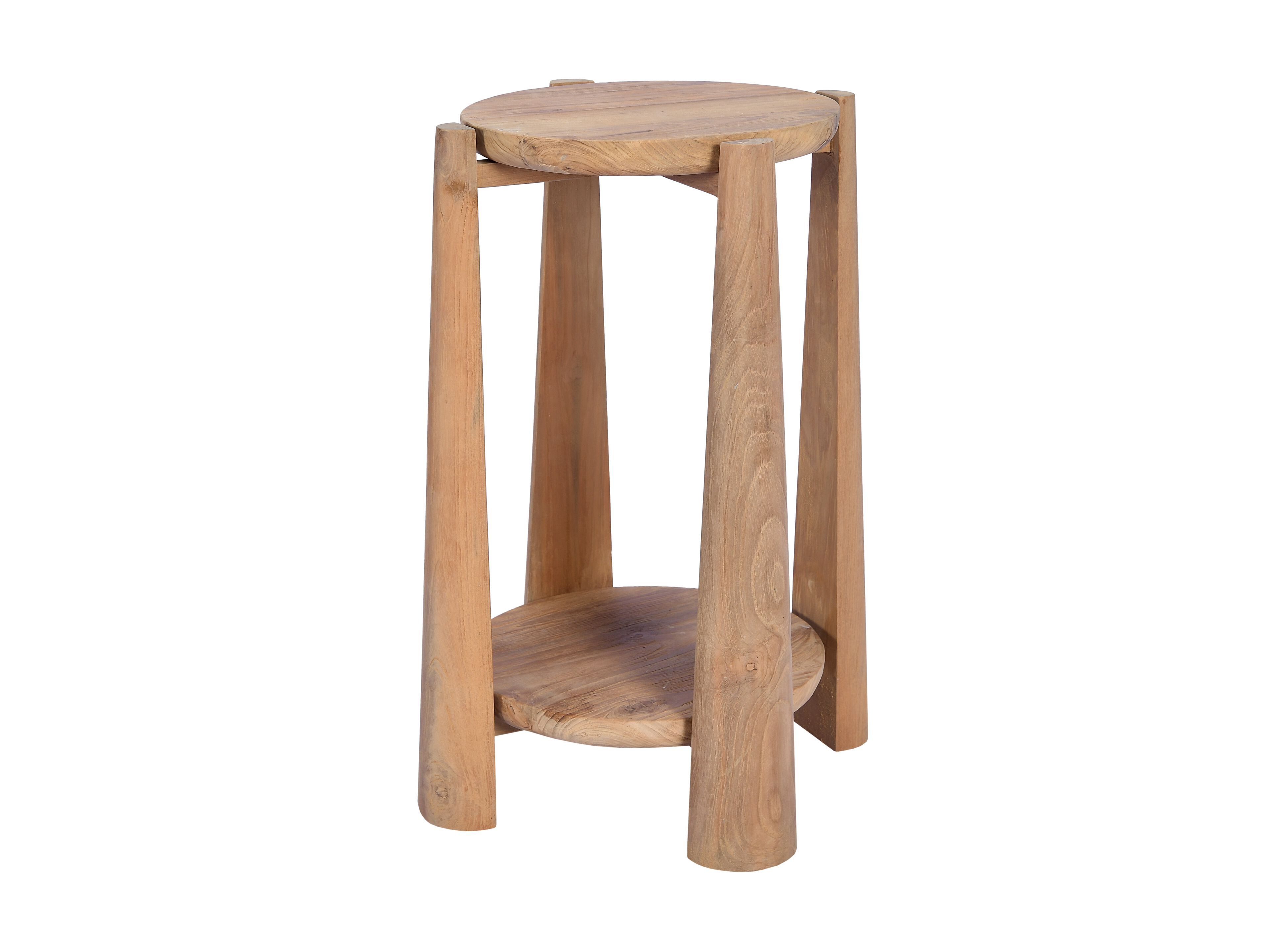 Высокий садовый стол из тикового дерева cbdesign Moires ARCH-00037065 - Вид №14