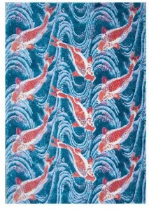 NOW Carpets Прямоугольный коврик из бамбукового шелка Anna muravina