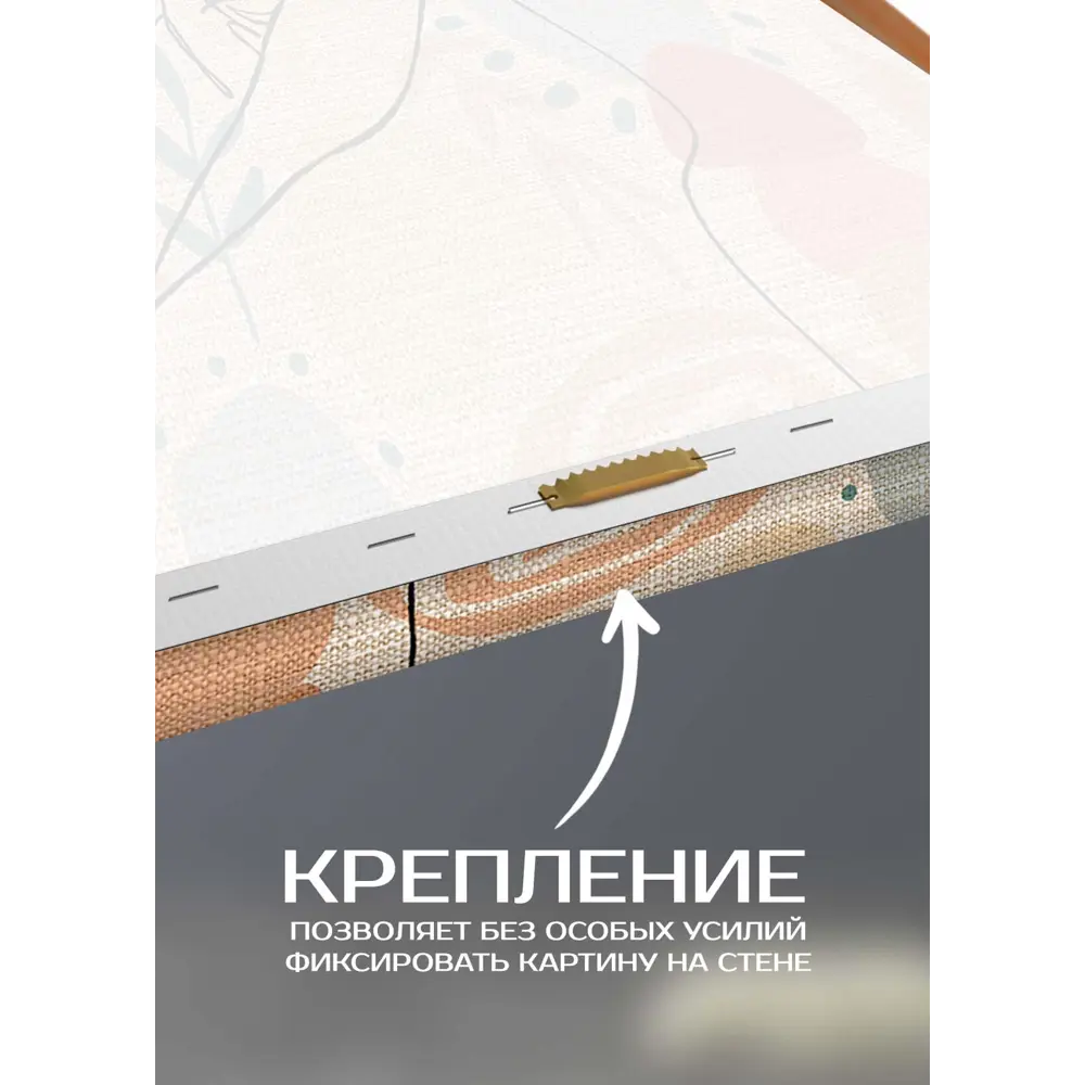 Картина на холсте Девушка минимализм 2 30x30 см FBRUSH STLM-2146195 - Вид №5