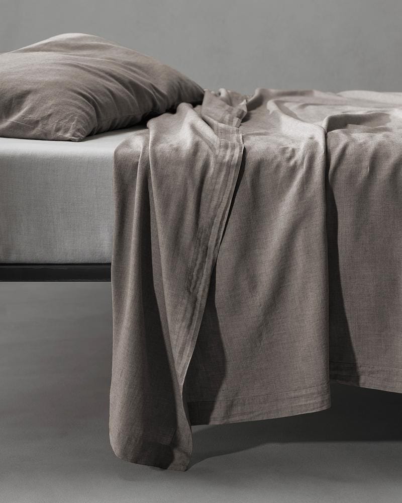 Простыня из хлопка и кашемира Society Limonta ARCH-00065140 - Вид №4
