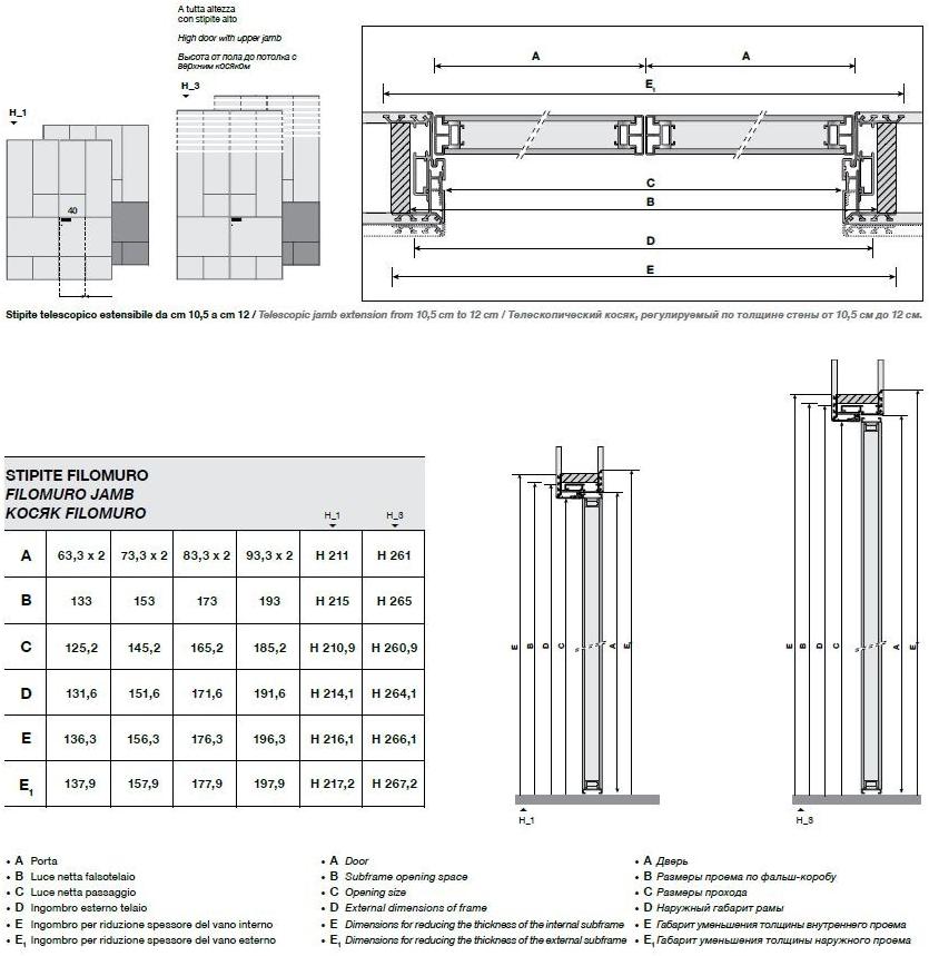 Longhi Распашная дверь из кожи и стекла Aluminiun chic – doors Serie 341 - Вид №7