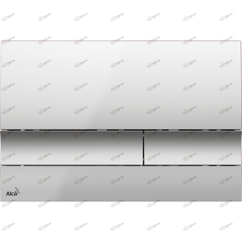 Кнопка управления для скрытых систем инсталляции, xром-мат ALCAPLAST M1722