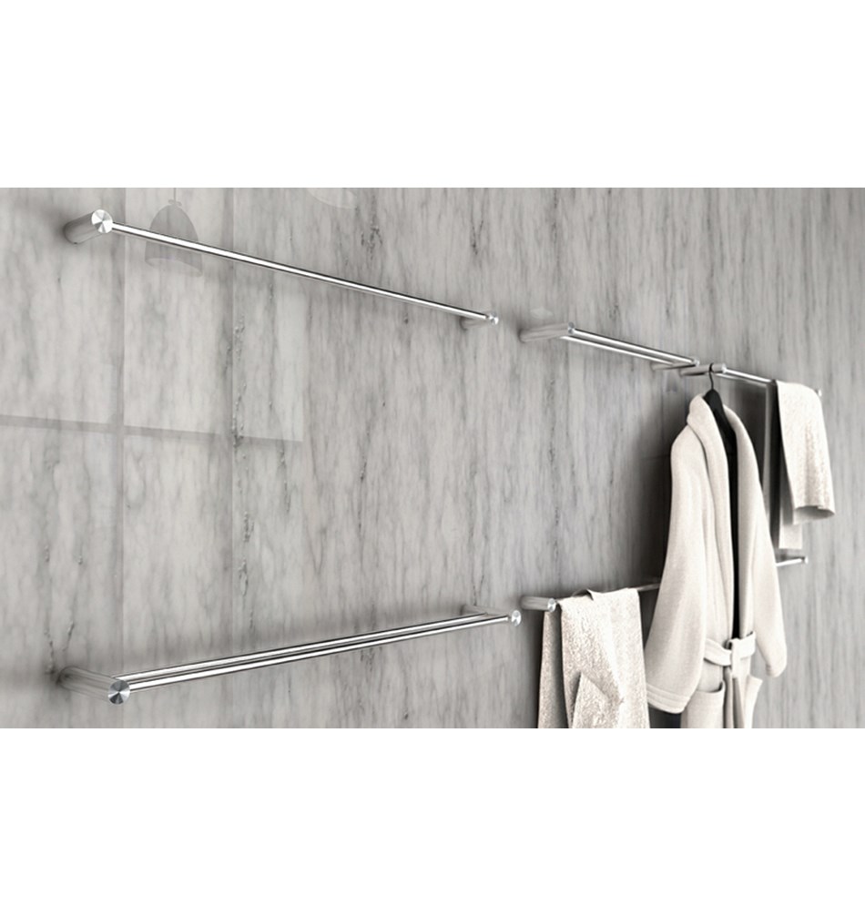 FROST Держатель для полотенца 8, 80cm » полированный. Нержавеющая сталь Полированный O1916-4  - Вид №1
