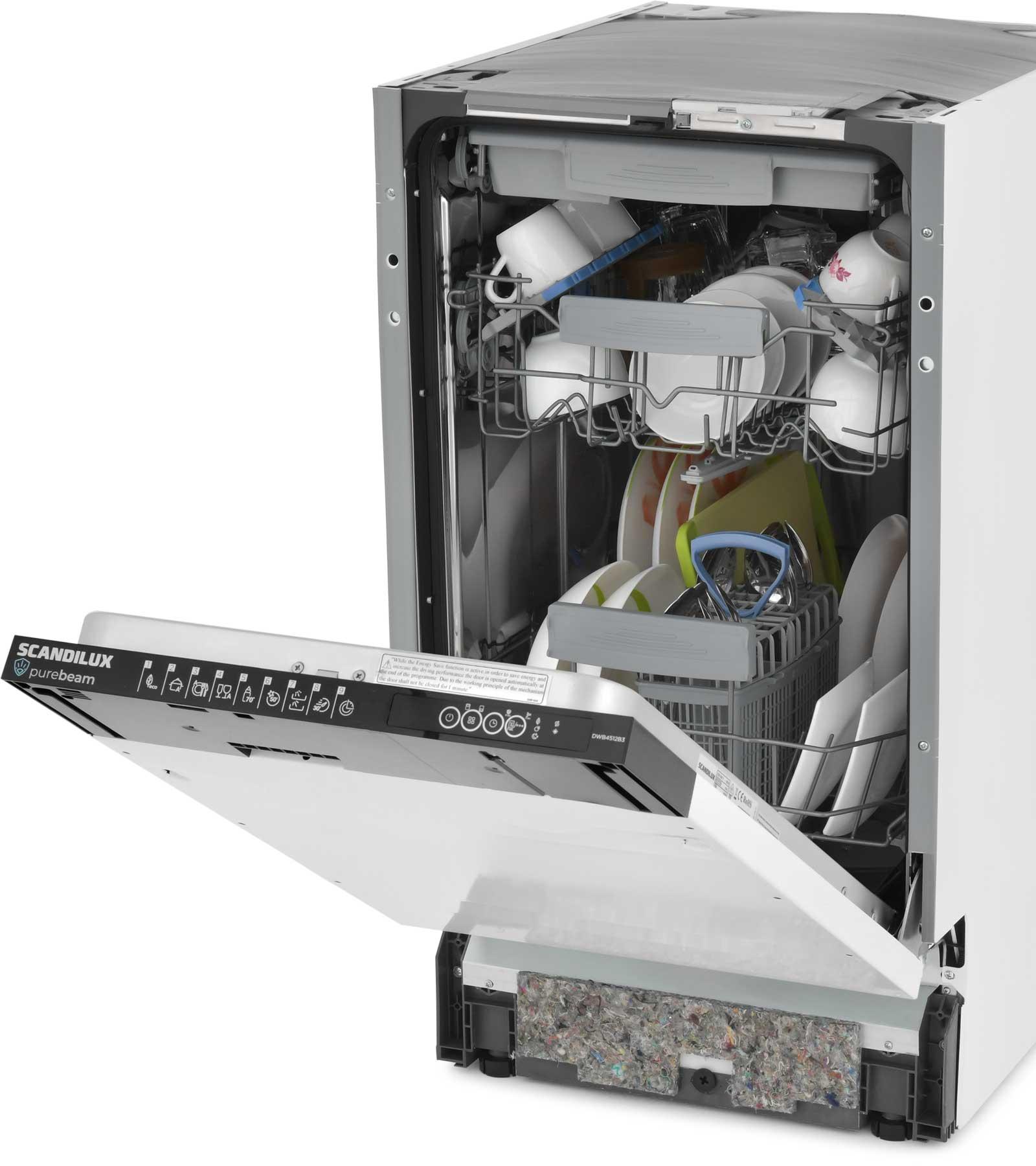 9297558 Встраиваемая посудомоечная машина Scandilux DWB4512B3 STDN-0033762 - Вид №9