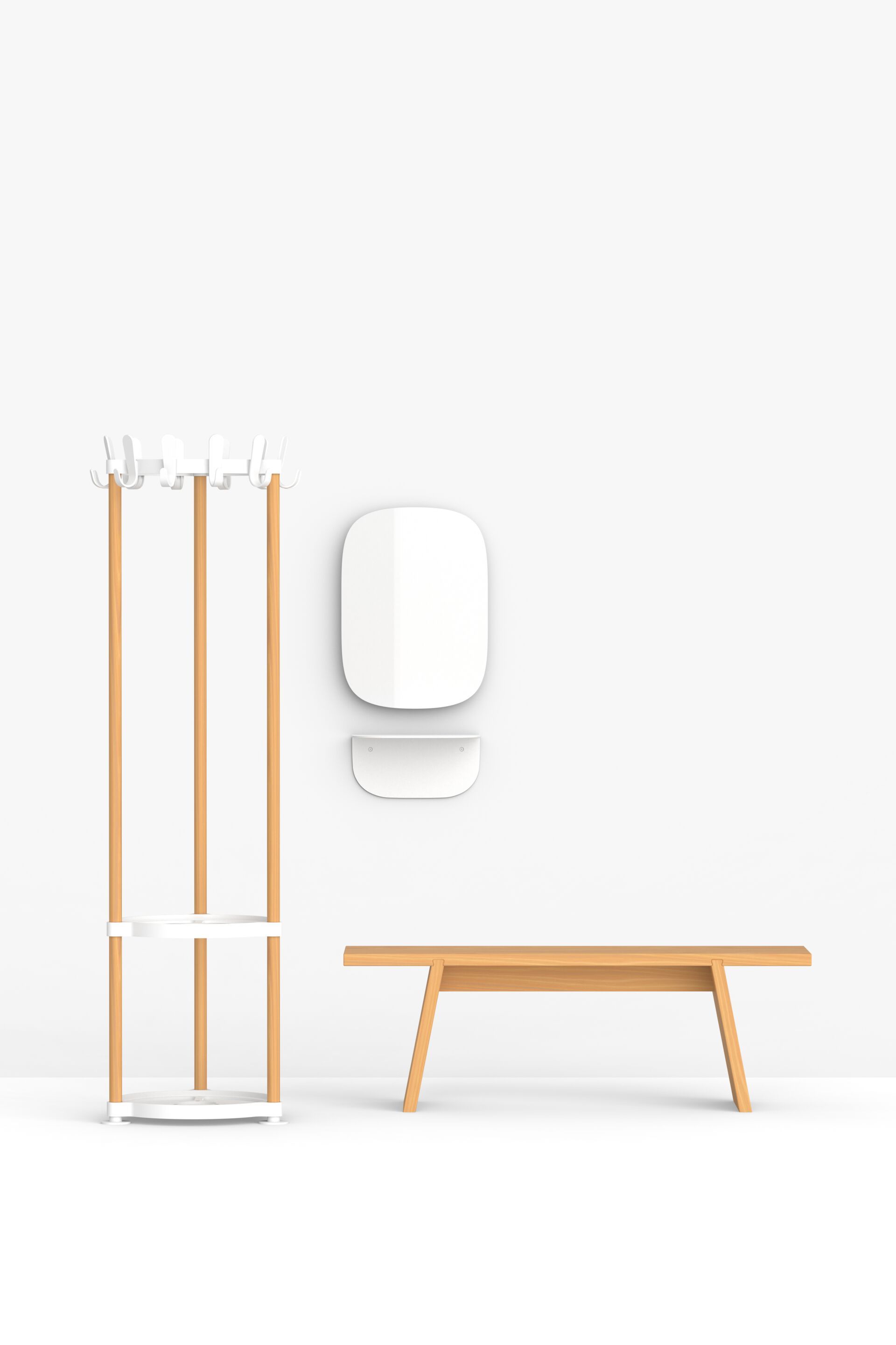 Дубовая скамья FUNCTIONALS Dovetail ARCH-00153310 - Вид №17