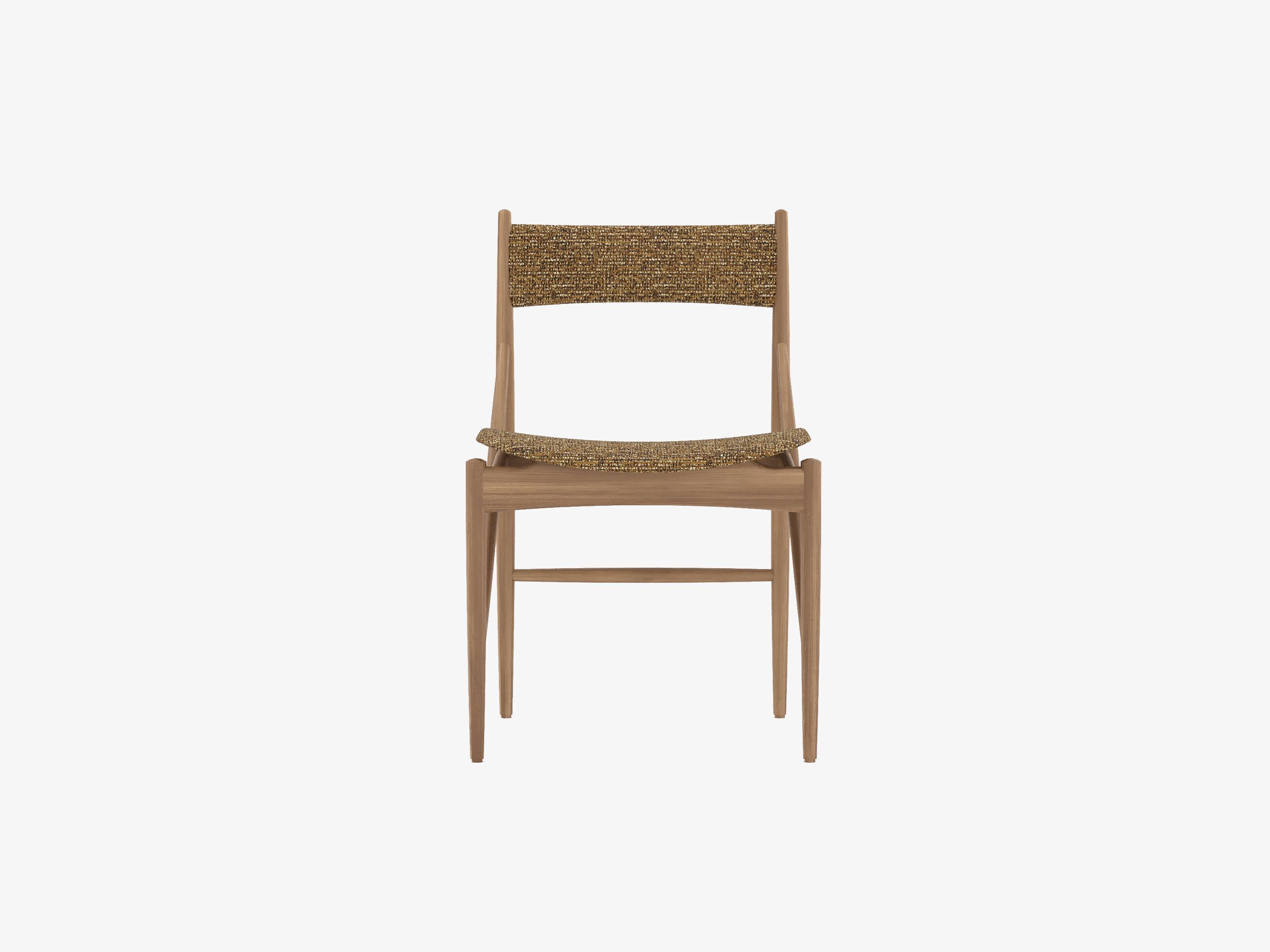 Стул из массива дерева и ткани Air Division ARCH-00127453 - Вид №1