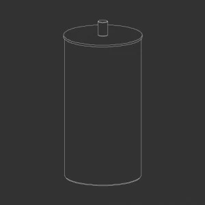 Мусорное ведро с крышкой  BSK02 CEADESIGN