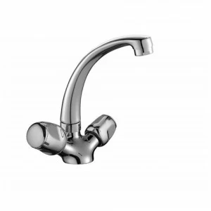 Orange Classic S M75-012cr двухвентильный смеситель для умывальника графит