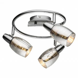 Спот потолочный на 3 лампы хром Carson 54986-3 GLOBO CARSON 00-3891848 Хром