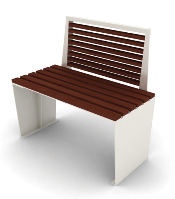 Деревянная и стальная скамья LAB23 Мэрилин ARCH-00104415 - Вид №16