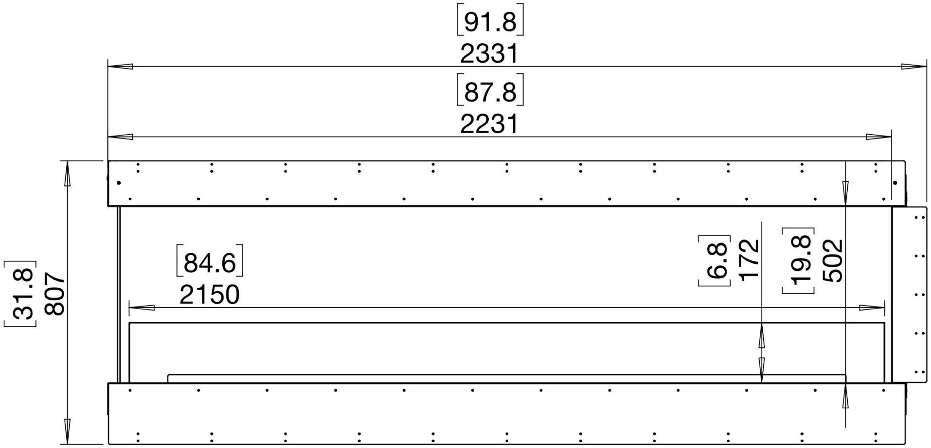 EcoSmart Fire Стальная каминная топка на биоэтаноле с панорамным остеклением Flex peninsula fireplaces sun-id-1362560 - Вид №3