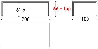 Varaschin Прямоугольный садовый стол из hpl Victor 92tl - Вид №7