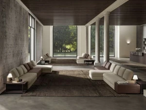 JESSE Модульный тканевый диван с шезлонгом Simon