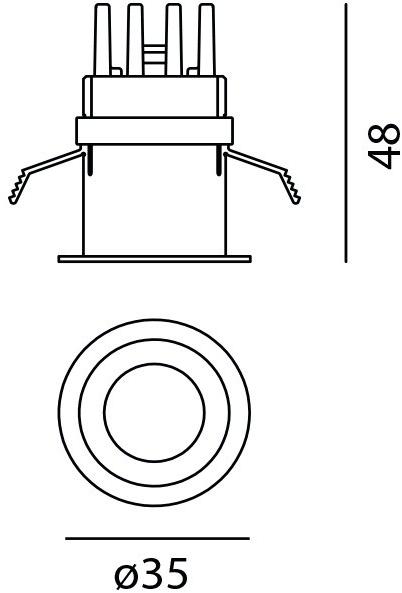 Artemide Круглый светодиодный точечный светильник из алюминия sun-id-1469968 - Вид №12