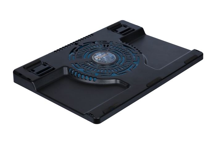 IP5 Blue laptop cooling (15,6", 1x(160x160), 2xusb, 4 led backlight, black plastic+metal mech) STM Santreyd  - Вид №8
