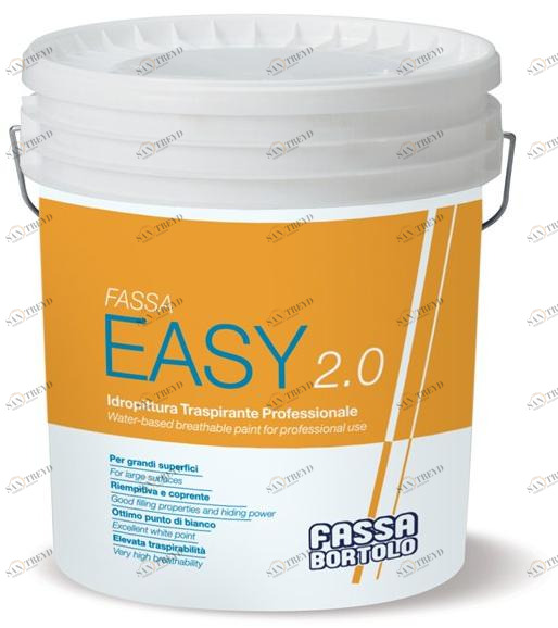 FASSA Профессиональная дышащая краска на водной основе для внутренних работ sun-id-1370396