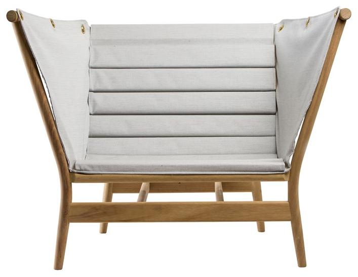 calma Садовое кресло из ткани с подлокотниками Marea sun-id-1491703 - Вид №1