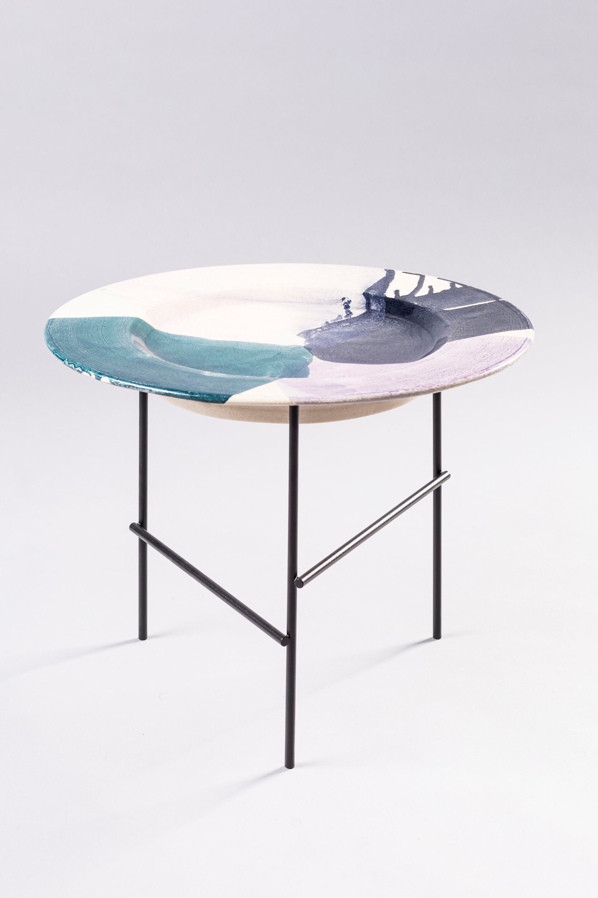 Круглый керамический журнальный столик Liu Jo Living Collection ARCH-00007356 - Вид №2