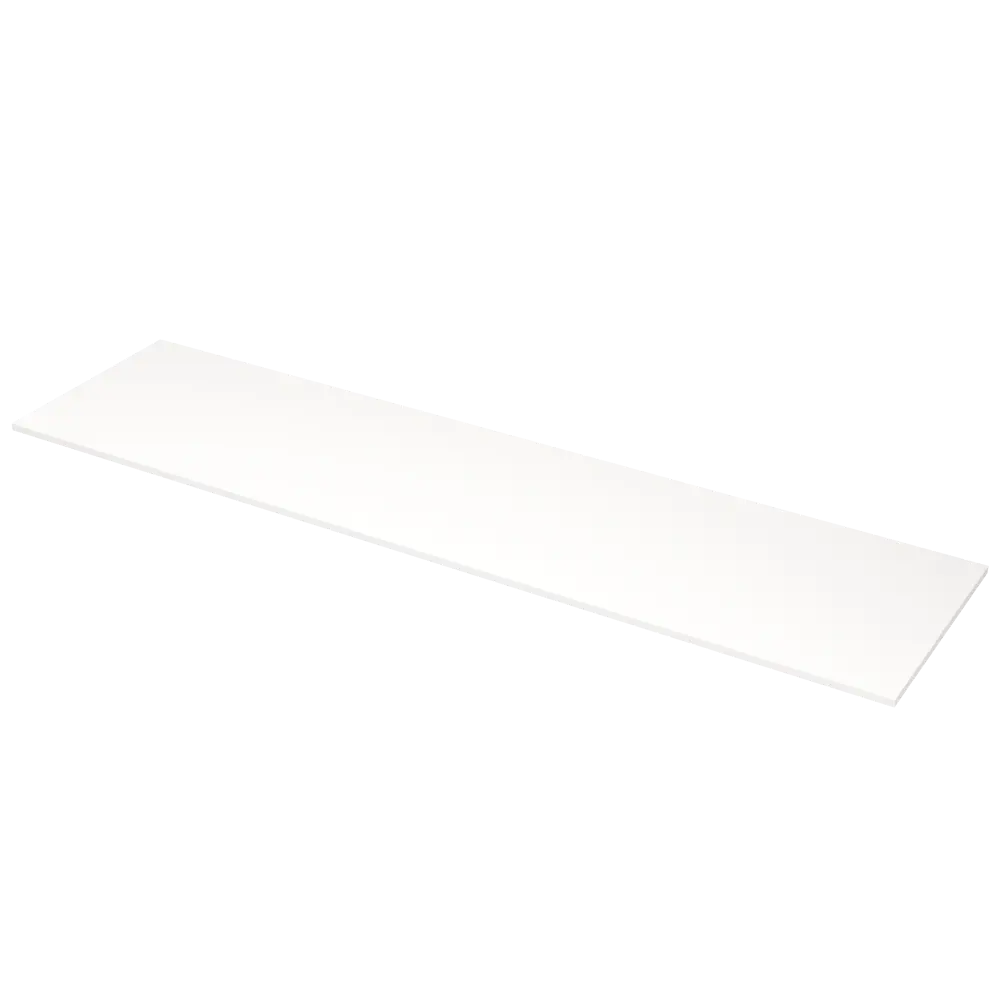 Столешница Сноу 240x60x2 см искусственный камень цвет белый Santreyd STLM-2092903 - Вид №4