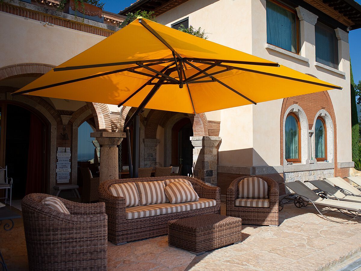 Зонтик с боковым полюсом Ombrellificio Poggesi ONE ARCH-00147591 - Вид №4