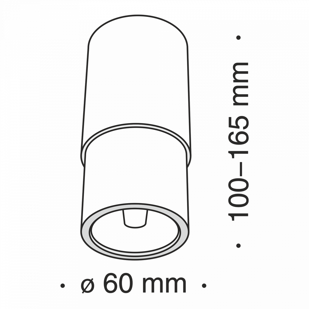 Бра потолочное белое Sonas C033WL-01W TECHNICAL CEILING & WALL 00-3957421 Белый  - Вид №2