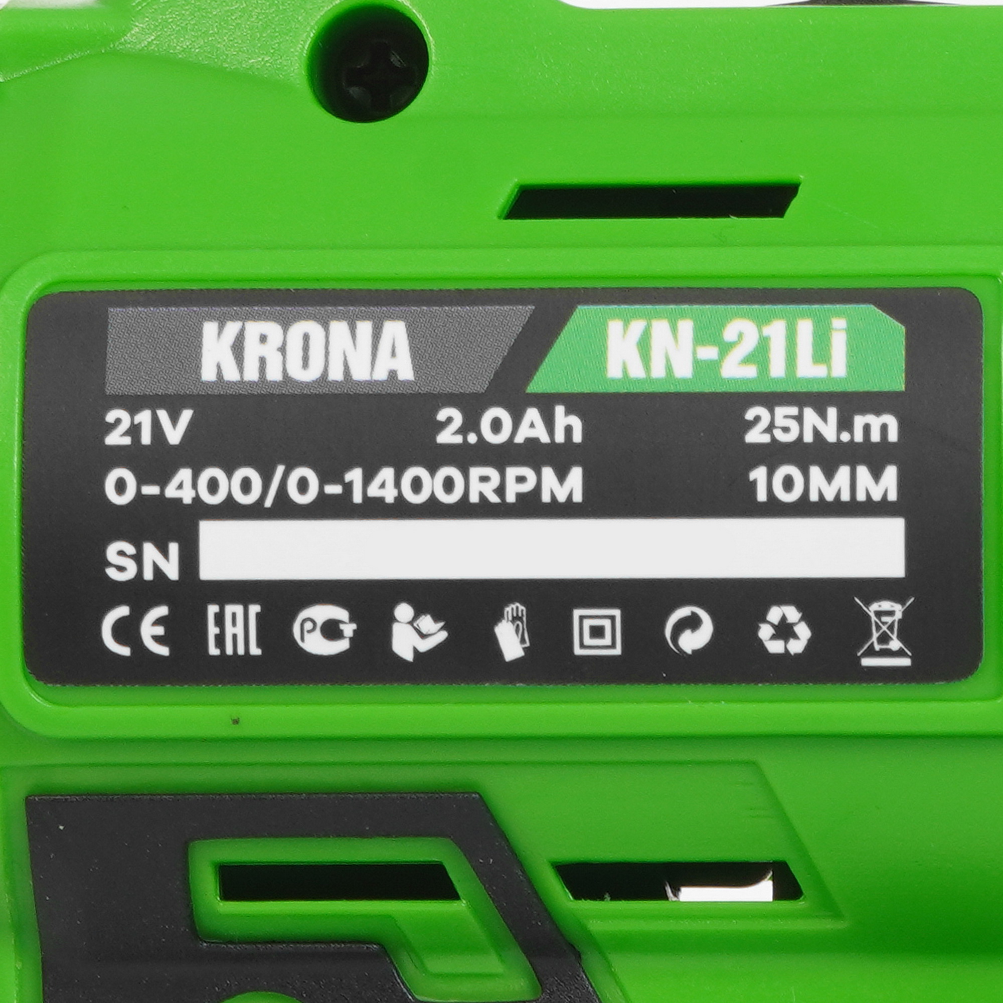 Дрель-шуруповерт KRONA KN-21Li 9236356 KRONA1 STDN-0012953 - Вид №4
