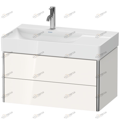 XS416808585 XSquare Тумбочка подвесная Белый глянцевый лак Duravit