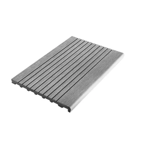 Ступень забежная 23x342x200 мм цвет дымчатый дуб