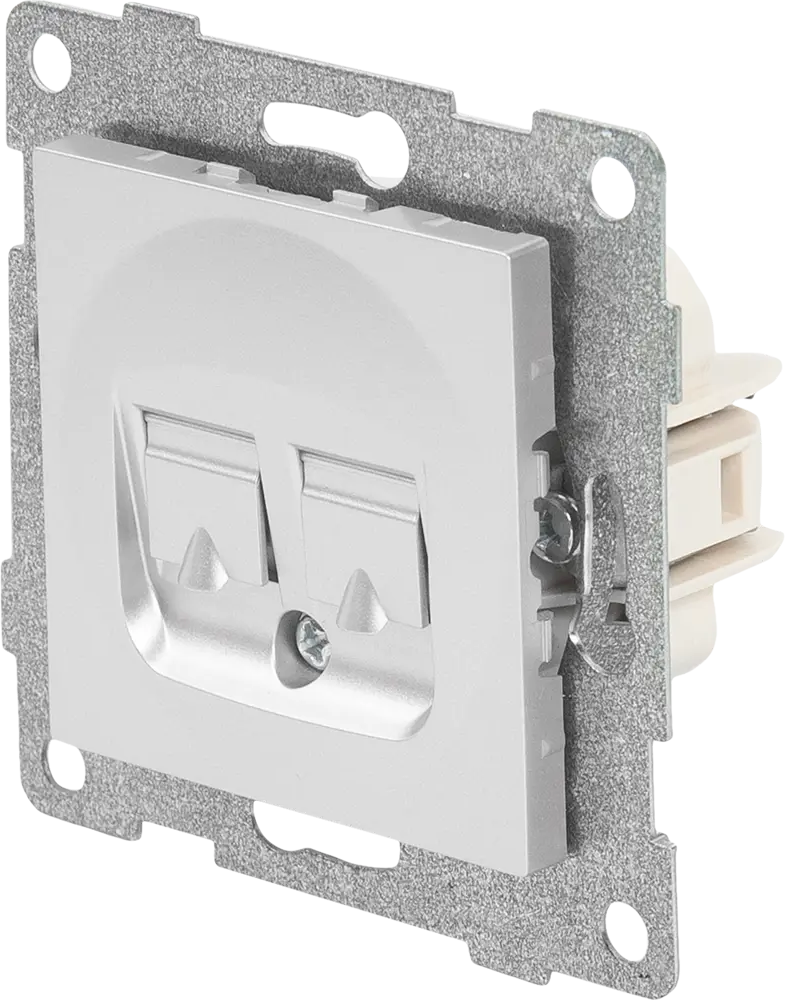 Розетка компьютерная GUSI Electric для интернета и телефона 83864431