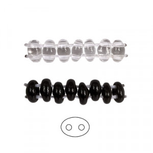 321-96001 Бисер Чехия TWIN 1 2.5 x 5 мм 500 г PRECIOSA