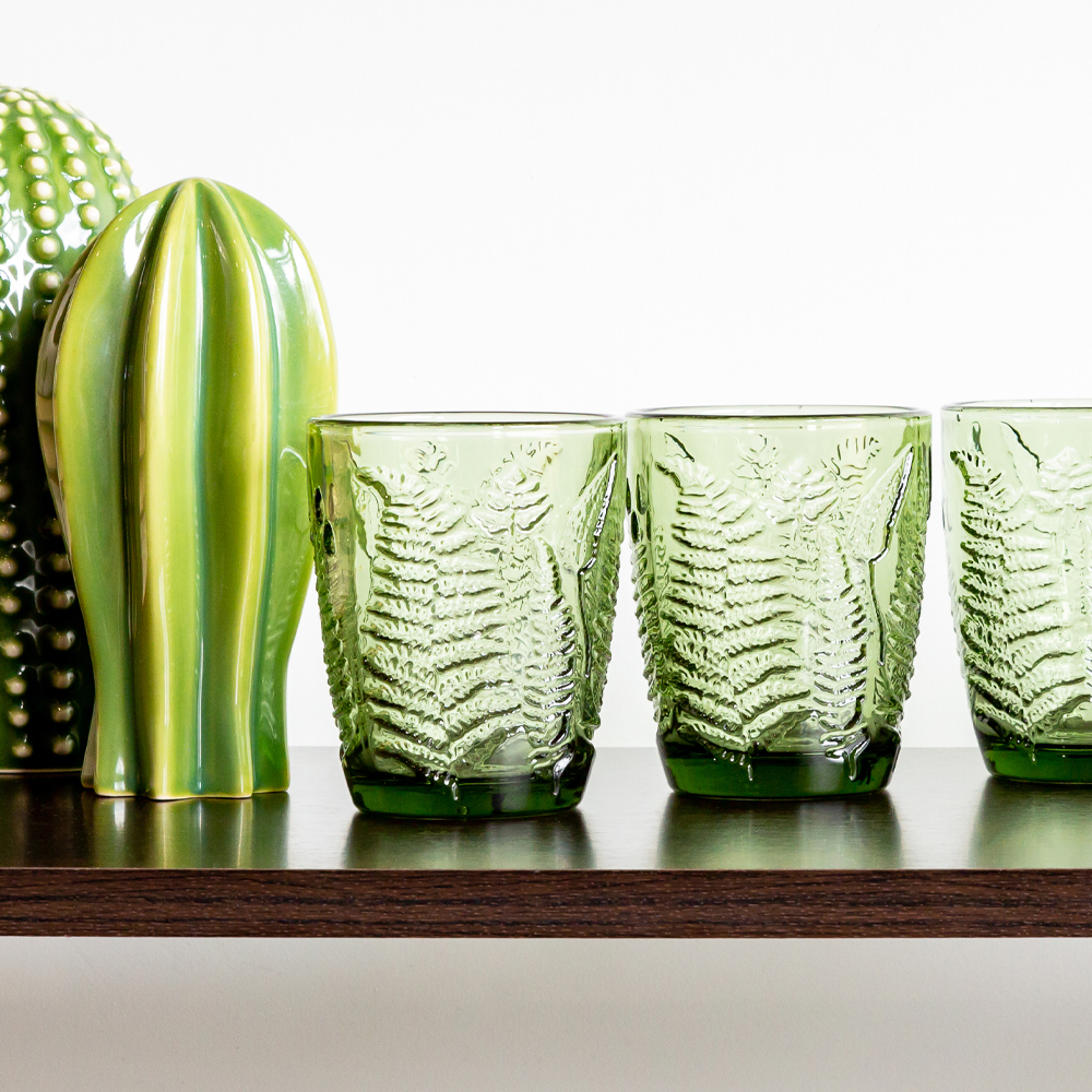 21091716 Комплект стаканов «Эльза» (6 штук, зеленый опал) Object Desire Светский прием  - Вид №6