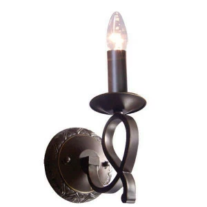 Настенный светильник бра Chattering W110157/1 DONOLUX СВЕЧА 078812 Черный