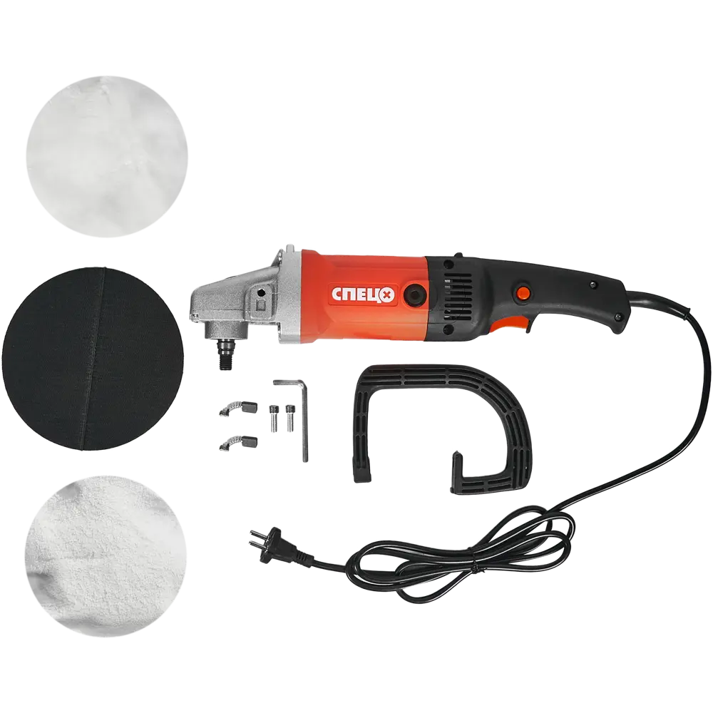 Полировальная машина СПЕЦ БМП-1200 с двумя насадками 82277316 STLM-0023837 - Вид №1