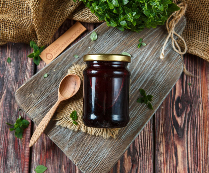 5870 Черноплодная рябина, перетертая с медом Вкусляндия 