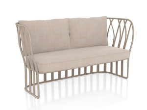 2-местный тканевый садовый диван