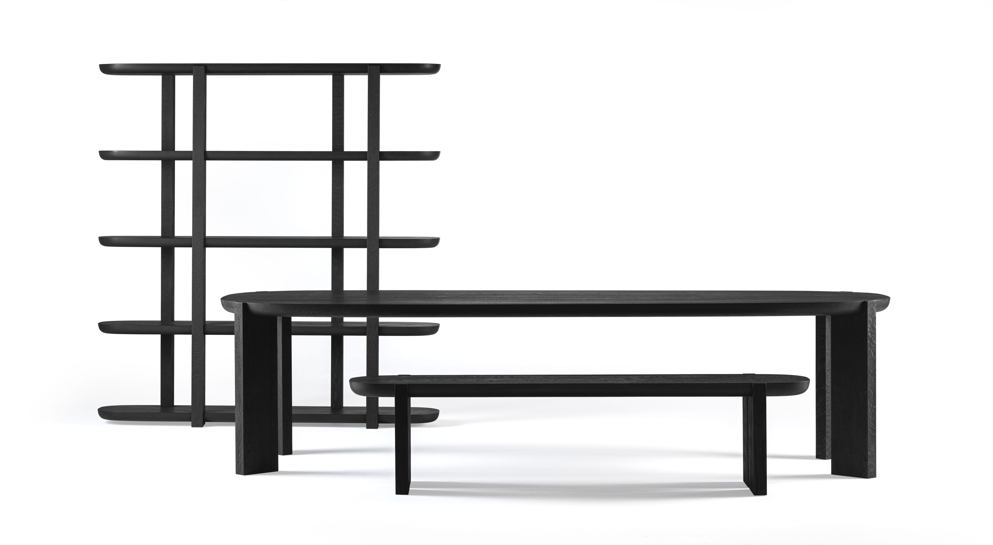 Дубовая скамья Milla & Milli Edge ARCH-00014002 - Вид №1