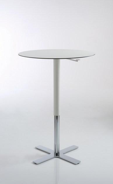 Luxy Круглый высокий стол из HPL с основанием 4 звезды Incollection sun-id-1475478 - Вид №1