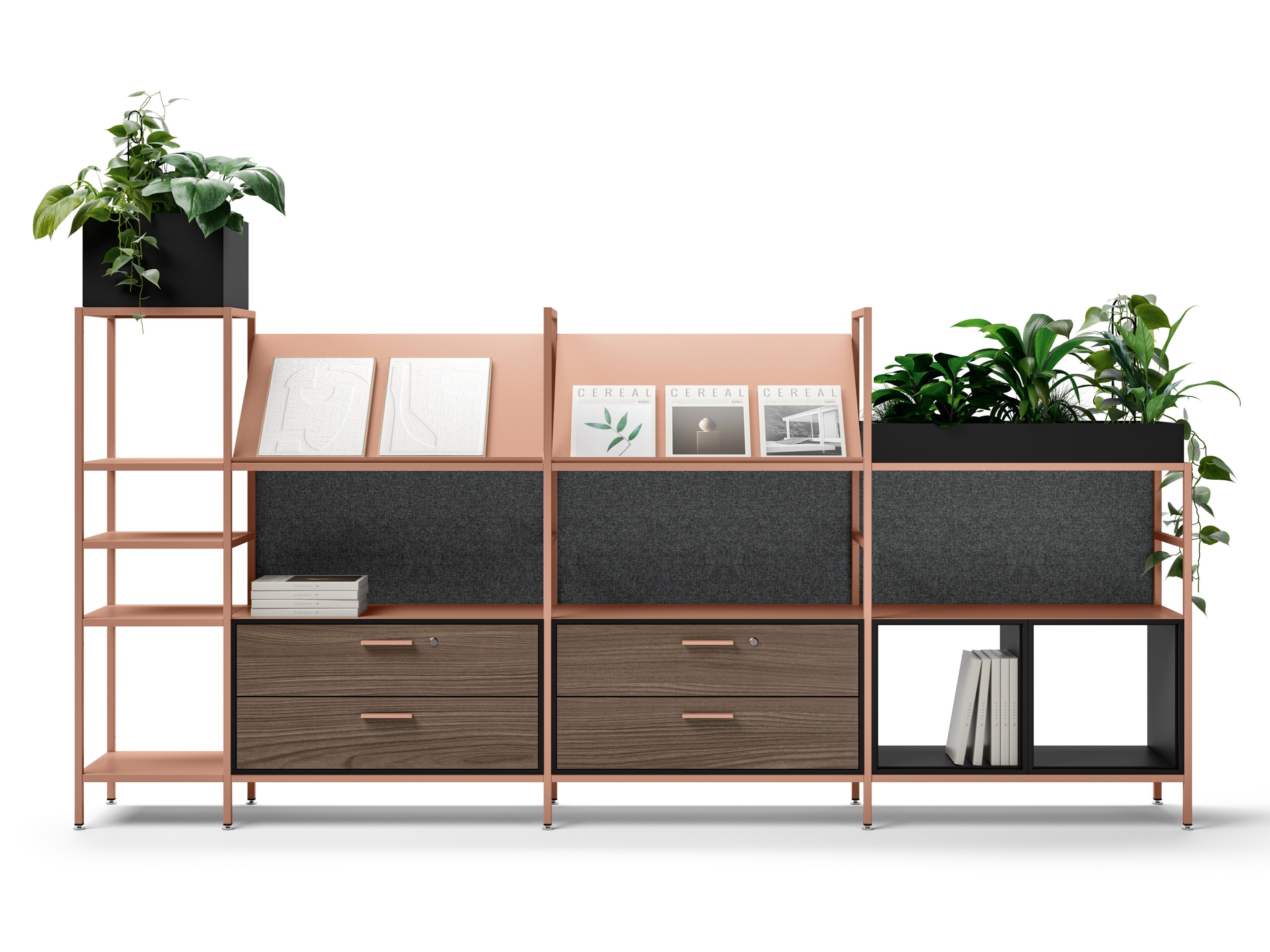 Стальная модульная офисная мебель Bralco концерт ARCH-00129122