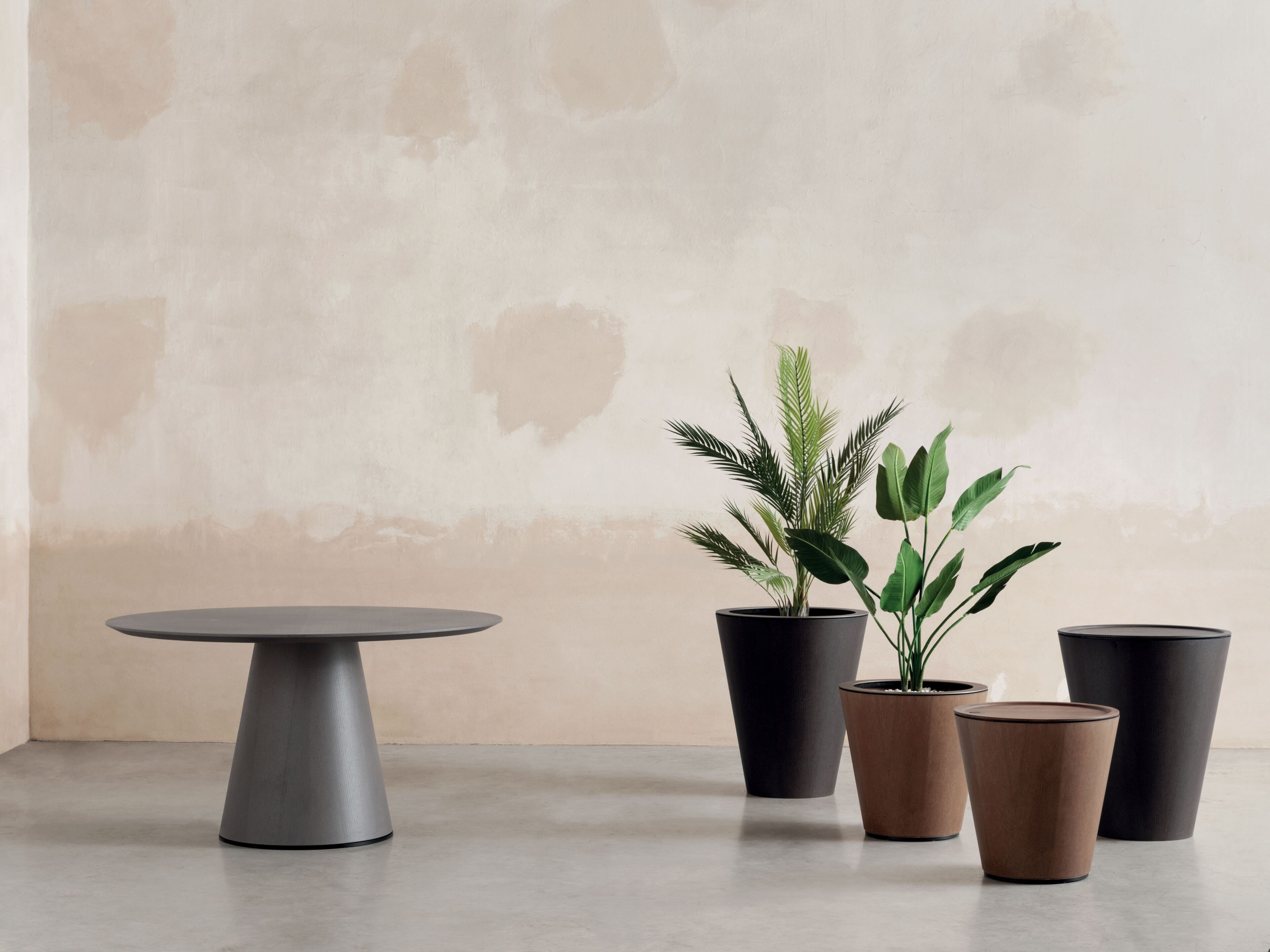 Деревянная круглая ваза Riccardo Rivoli Kono ARCH-00107490 - Вид №1