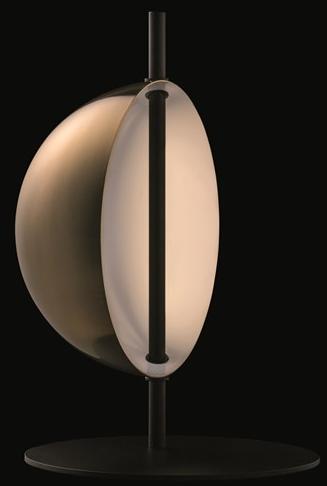 Oluce Низковольтная светодиодная настольная лампа с отраженным светом из металла Superluna sun-id-1383469 - Вид №1